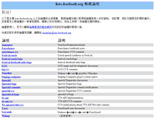 Tablet Screenshot of lists.freebsoft.org